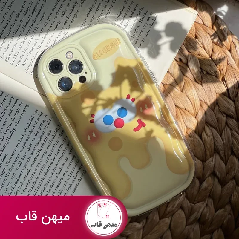 قاب موبایل آیفون باب اسفنجی پنیری