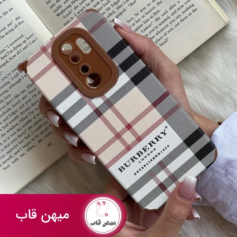 قاب موبایل سامسونگ باربری لندن محافظ لنزدار