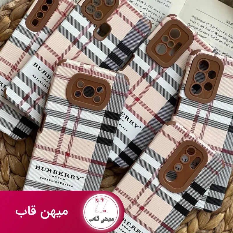 قاب موبایل آیفون باربری لندن محافظ لنزدار