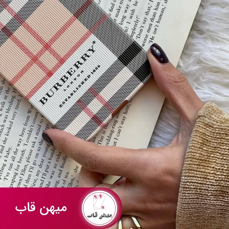 قاب موبایل آیفون باربری لندن محافظ لنزدار