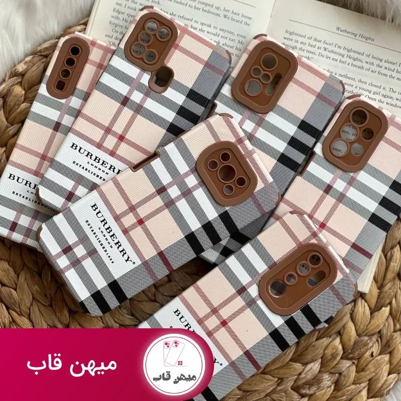 قاب موبایل آیفون باربری لندن محافظ لنزدار