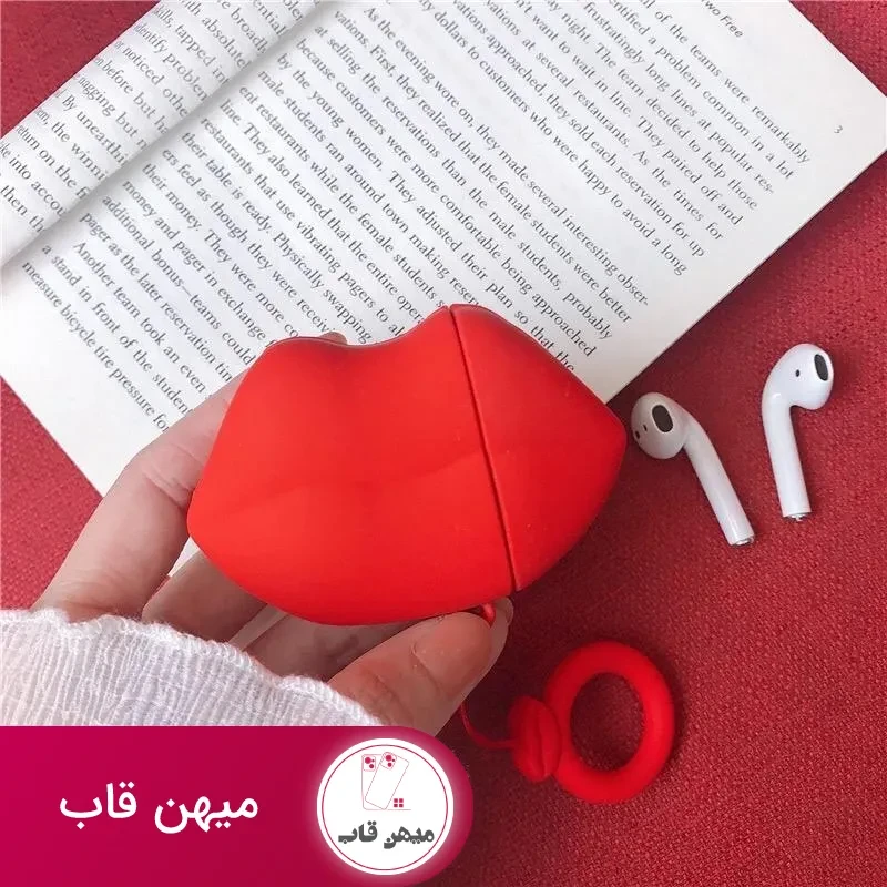 کاور ایرپاد لب قرمز
