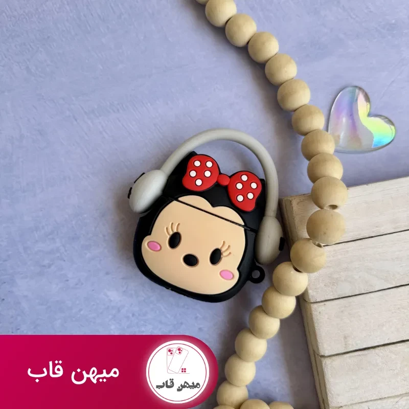 کاور ایرپاد سیلیکونی میکی و مینی هدفون دار