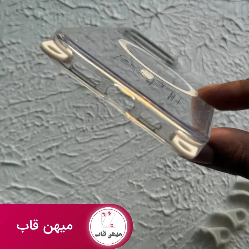 قاب آیفون شفاف آویز دار پرو کمرا