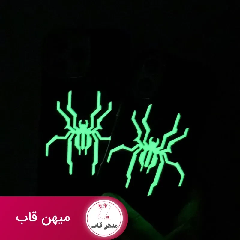 قاب پسرانه آیفون اسپایدر من جیر شب رنگ