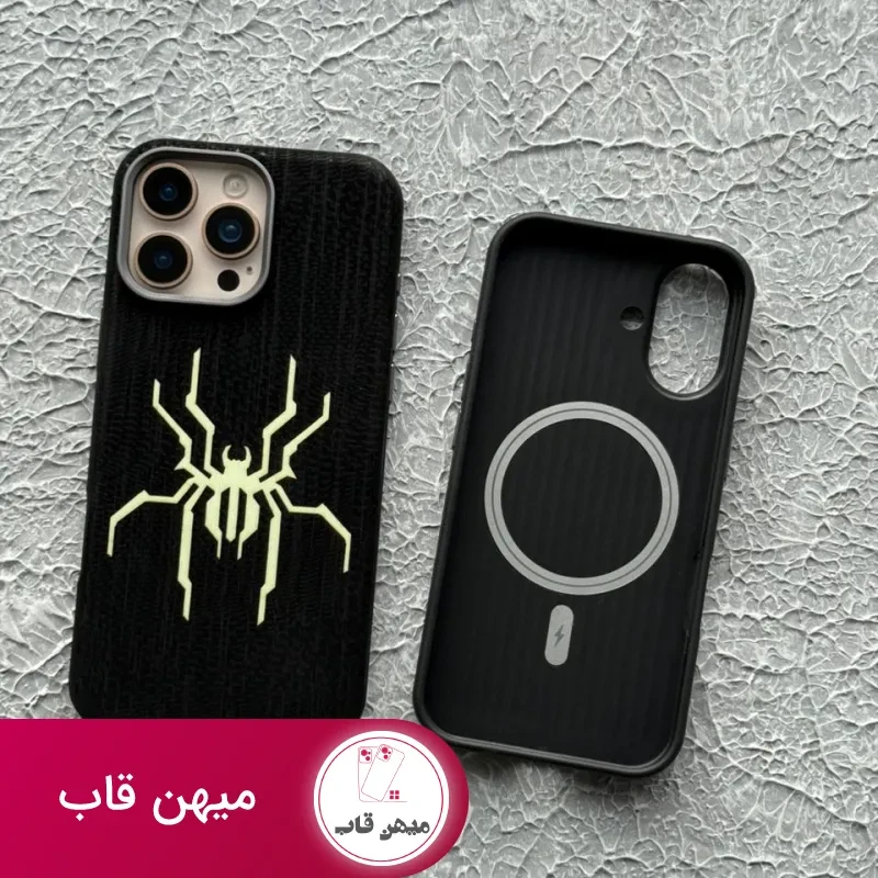 قاب پسرانه آیفون اسپایدر من جیر شب رنگ