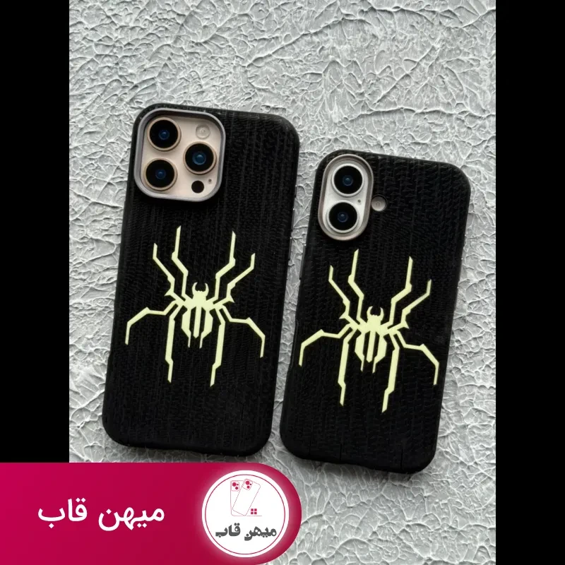 قاب پسرانه آیفون اسپایدر من جیر شب رنگ