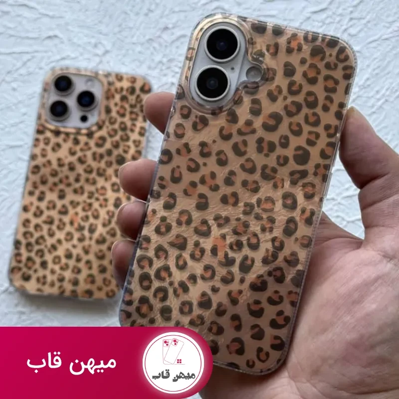 قاب صدفی پلنگی قهوه ای