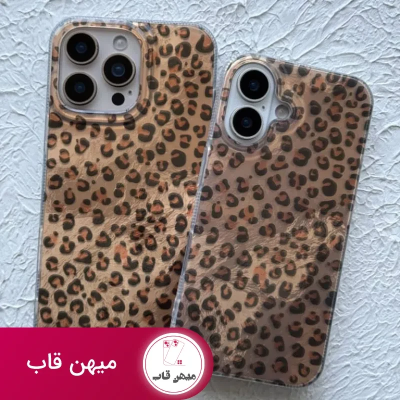 قاب صدفی پلنگی قهوه ای