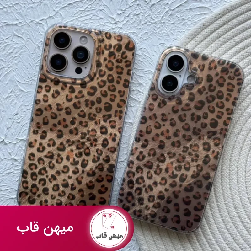 قاب صدفی پلنگی قهوه ای