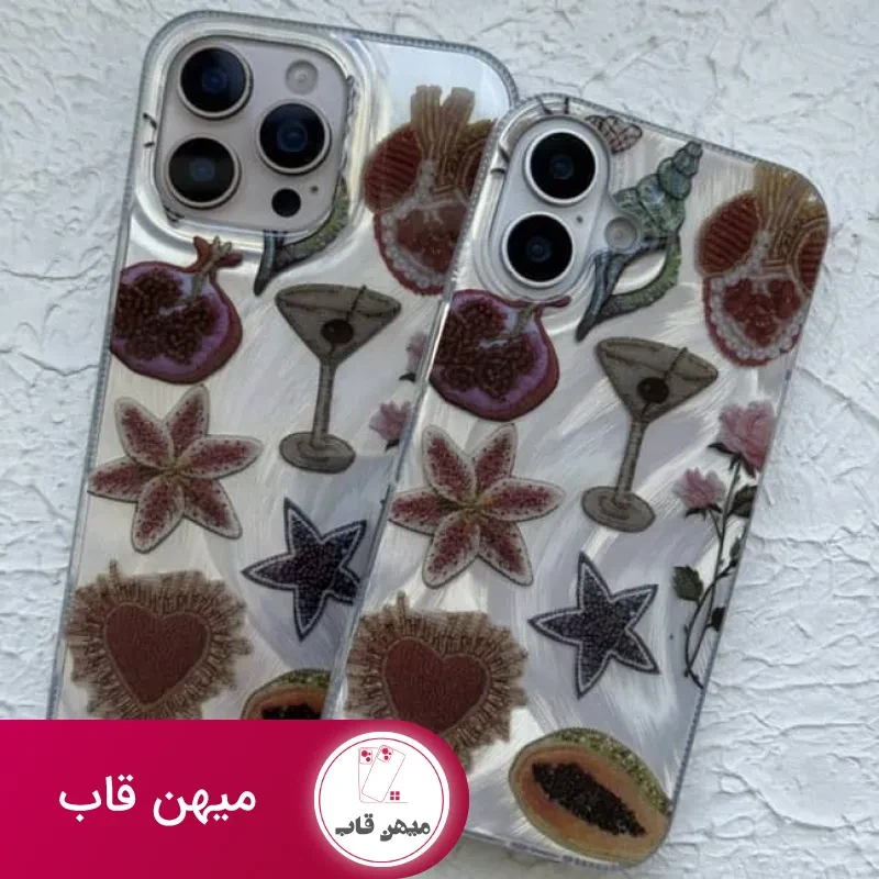 قاب گوشی آیفون صدفی میوه