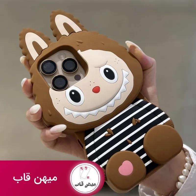 قاب گوشی آیفون labubu 3D