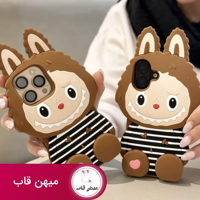 قاب گوشی آیفون labubu 3D
