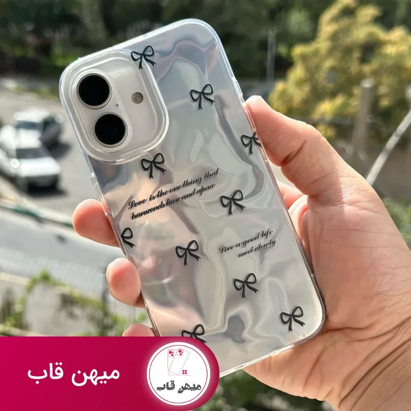 قاب گوشی Silver Bow