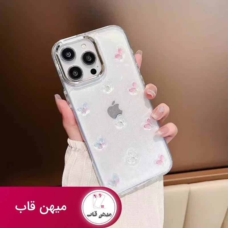 قاب پروانه رنگی