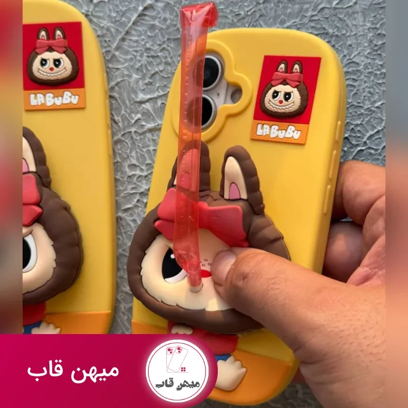 قاب آیفون LABUBU لبوبو سوت سوتکی