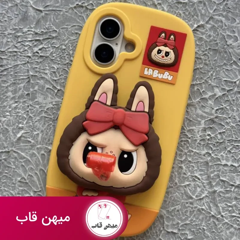 قاب آیفون LABUBU لبوبو سوت سوتکی