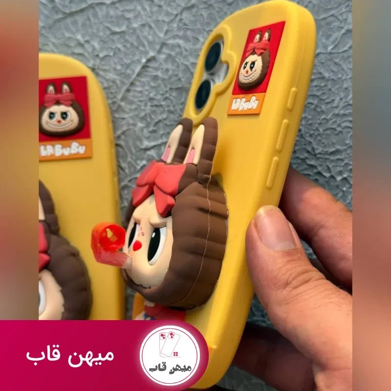 قاب آیفون LABUBU لبوبو سوت سوتکی