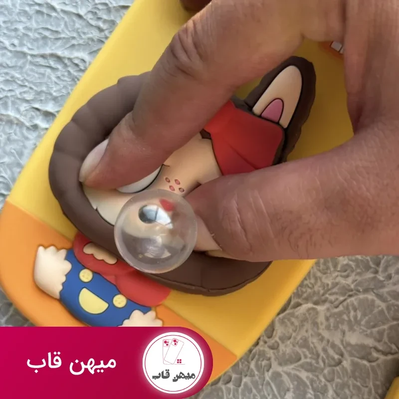 قاب آیفون LABUBU لبوبو آدامس بادکنکی