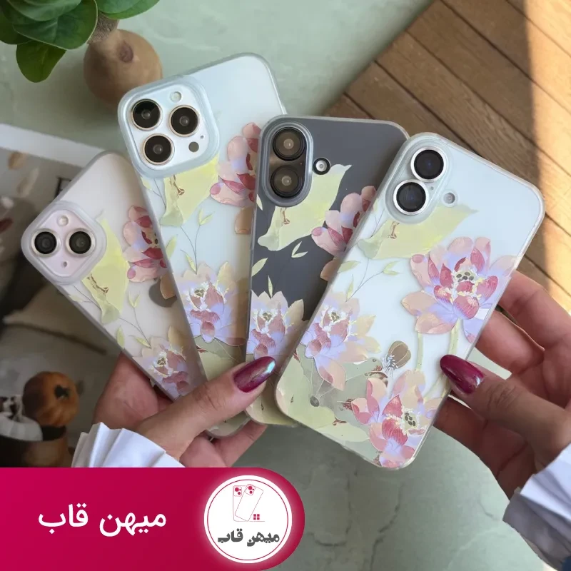 قاب گوشی Lotus flowers گل نیلوفر