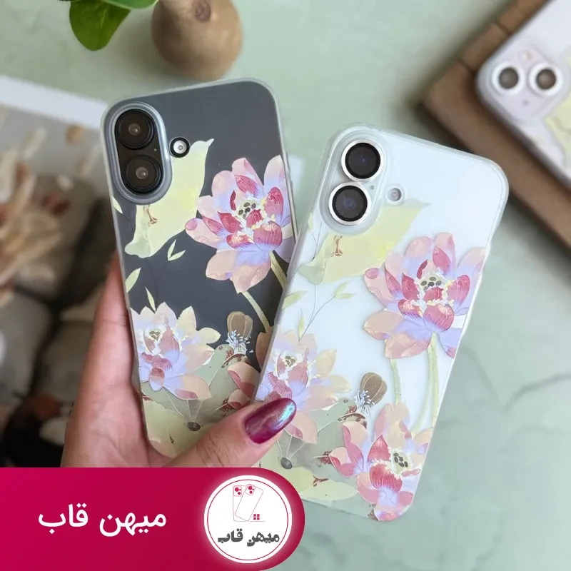 قاب گوشی Lotus flowers گل نیلوفر
