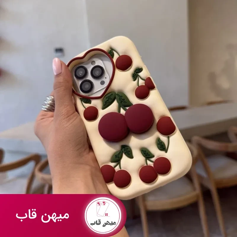 قاب گوشی آلبالو پاپ سوکتی