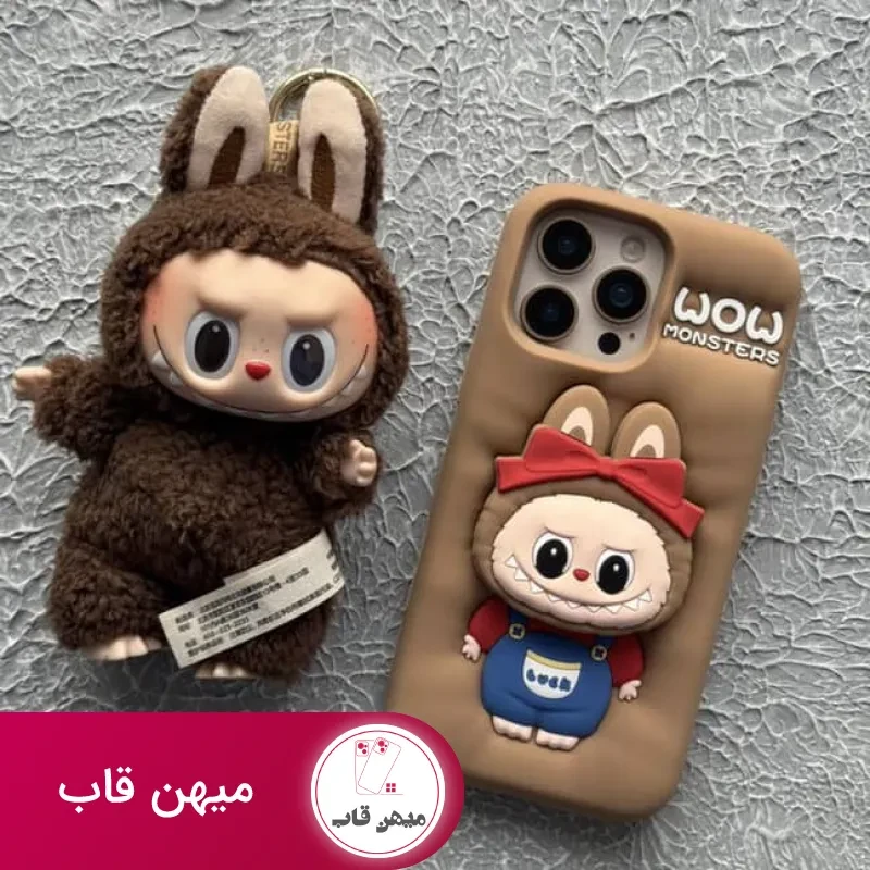 قاب آیفون LABUBU لبوبو هولدری