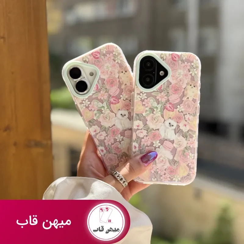 قاب پیشی در باغ گل (بدون آویز )