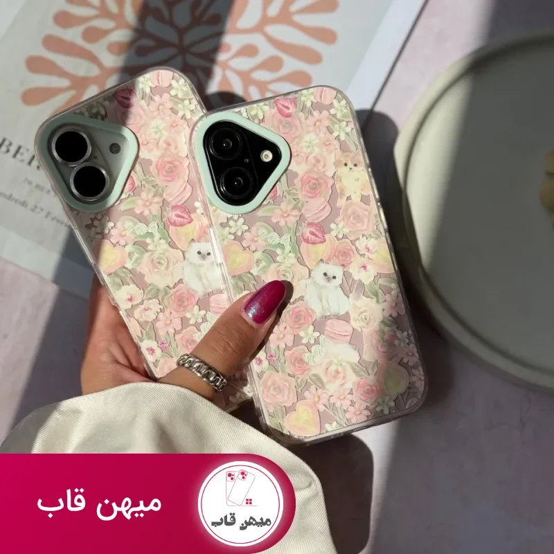 قاب پیشی در باغ گل (بدون آویز )