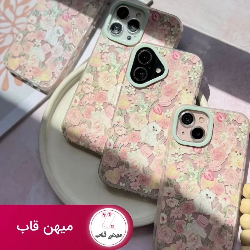 قاب پیشی در باغ گل (بدون آویز )