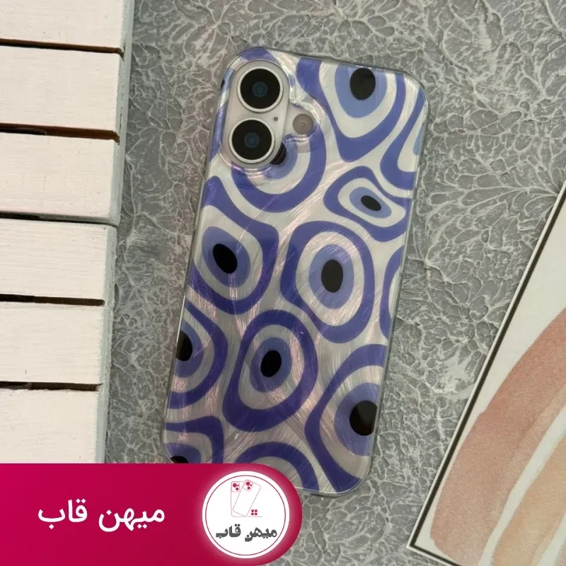 قاب آیفون صدفی چشم نظر