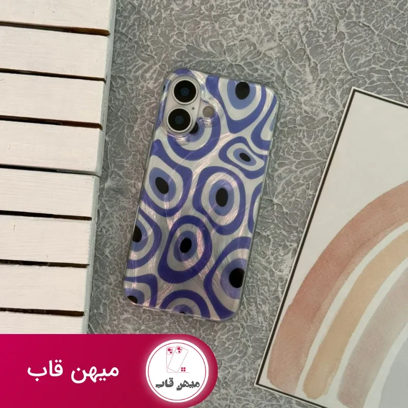 قاب آیفون صدفی چشم نظر