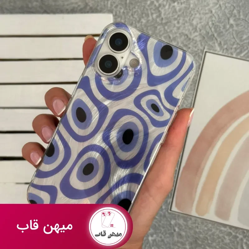 قاب آیفون صدفی چشم نظر