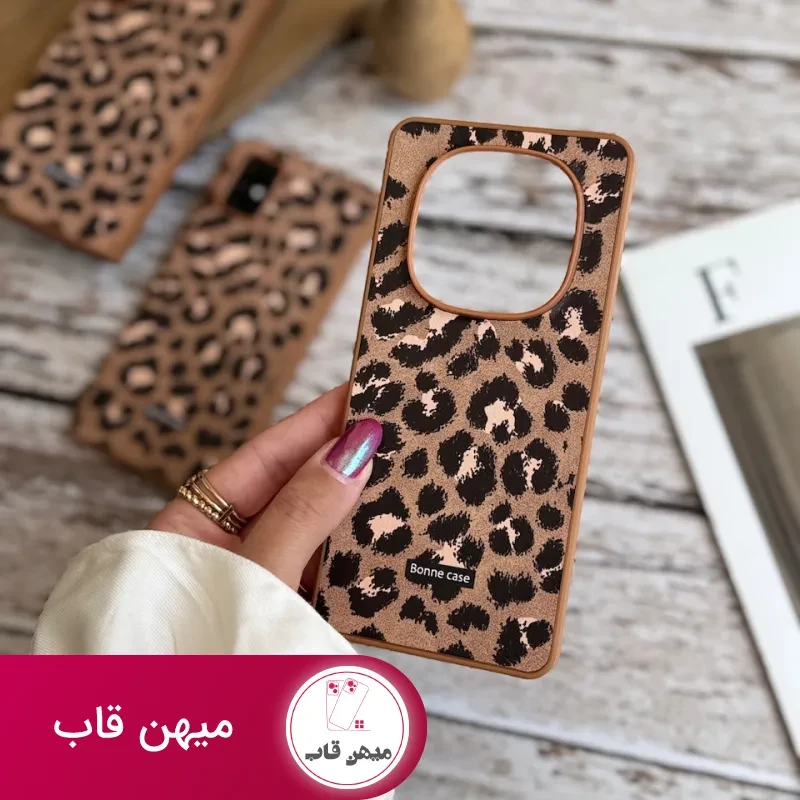 قاب سامسونگ ، شیائومی پلنگی قهوه ای Bonne Case