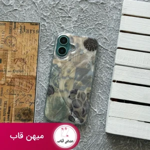 قاب آیفون صدفی صدف های پراکنده