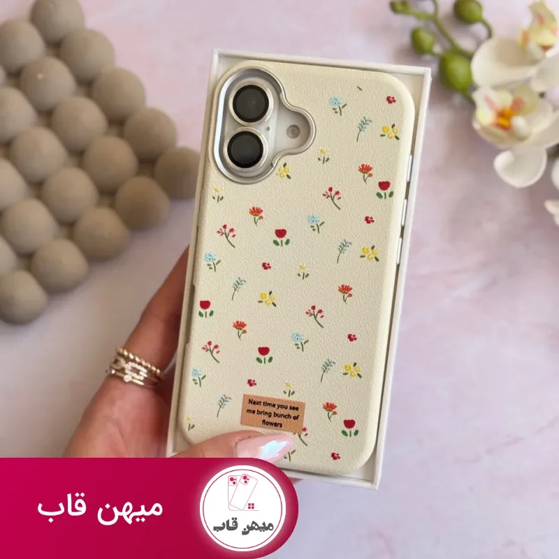 قاب گوشی آیفون گل ریز