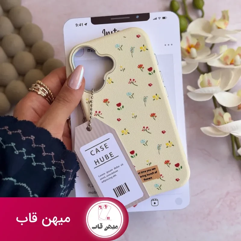 قاب گوشی آیفون گل ریز
