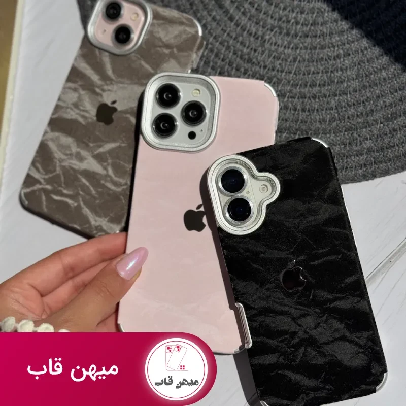قاب آیفون مخملی