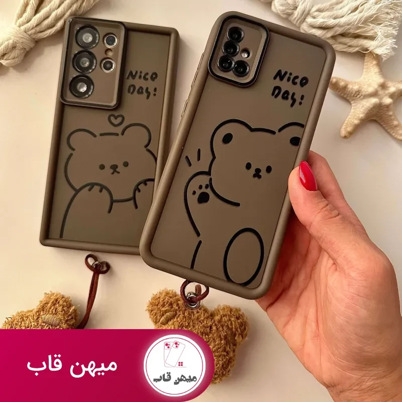 قاب گوشی تدی پشمالو