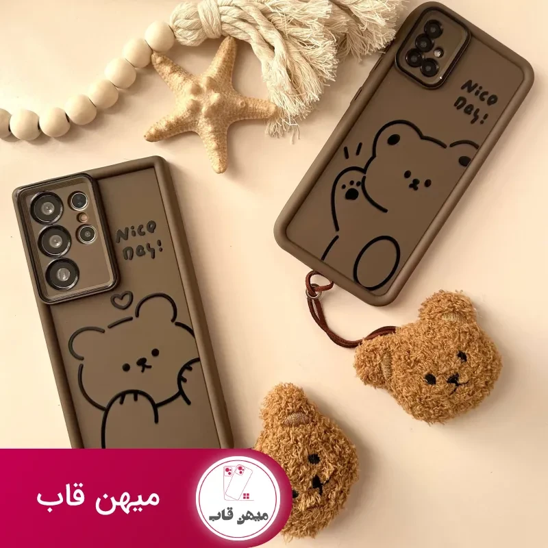 قاب گوشی تدی پشمالو