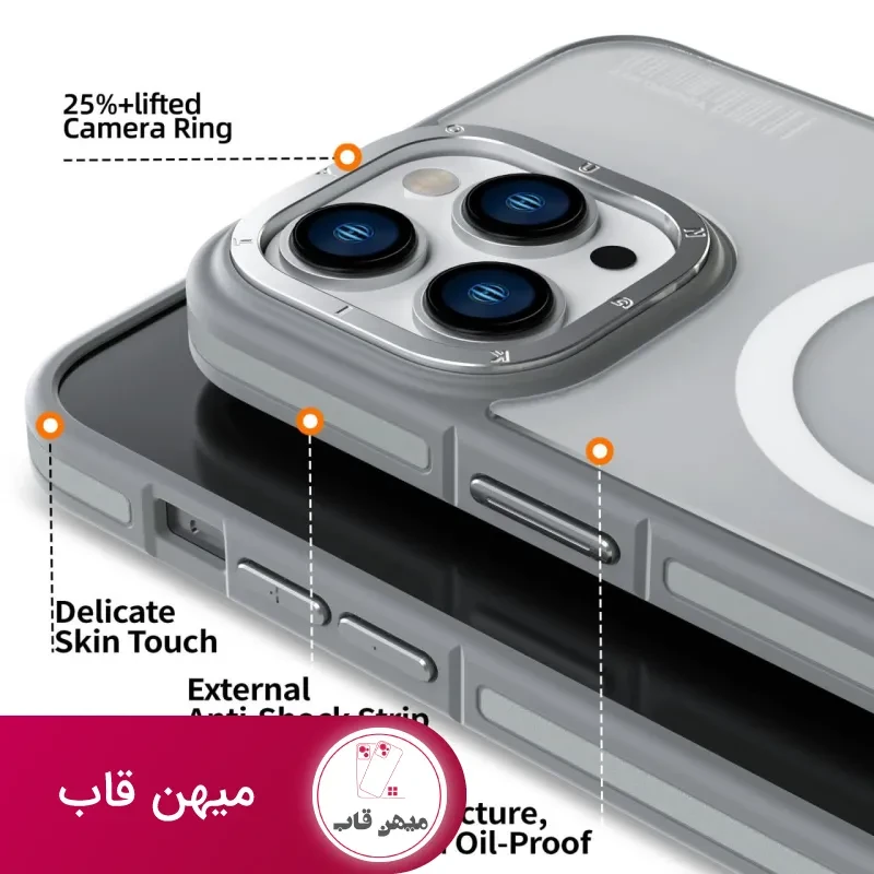 قاب یانگ کیت Rock Sand Skin Feel Magsafe Series Iphone