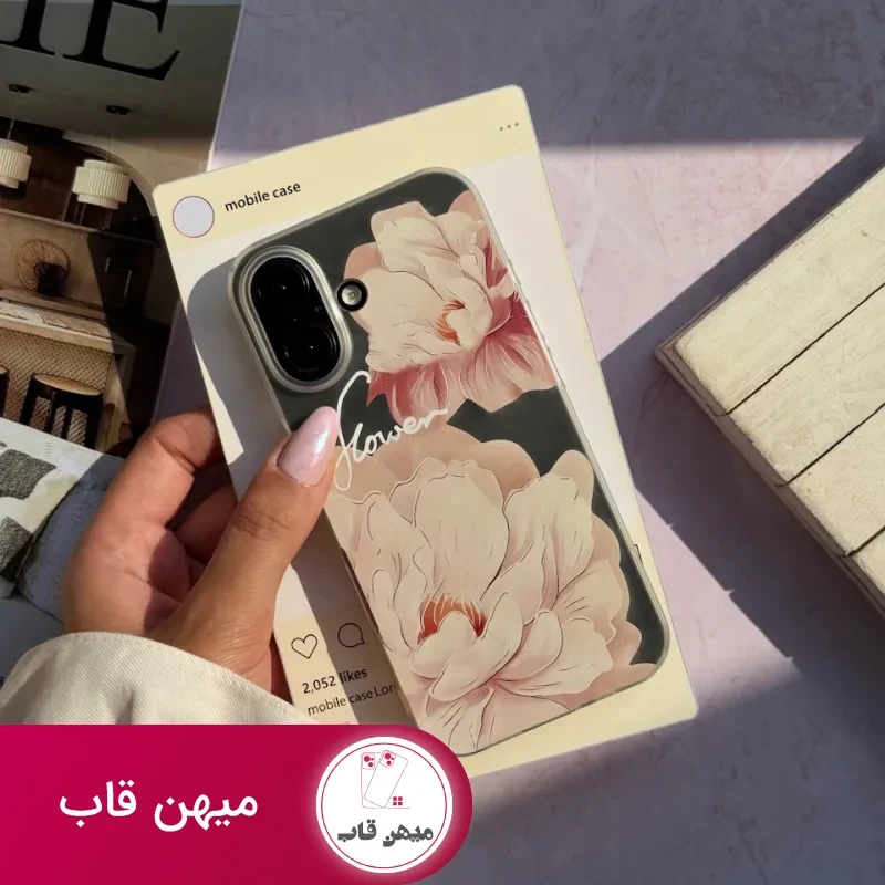 قاب گوشی Peony Flower