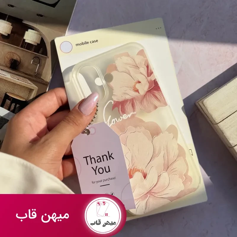 قاب گوشی Peony Flower