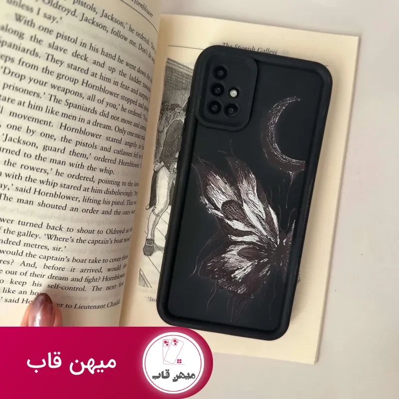 قاب گوشی پروانه و ماه