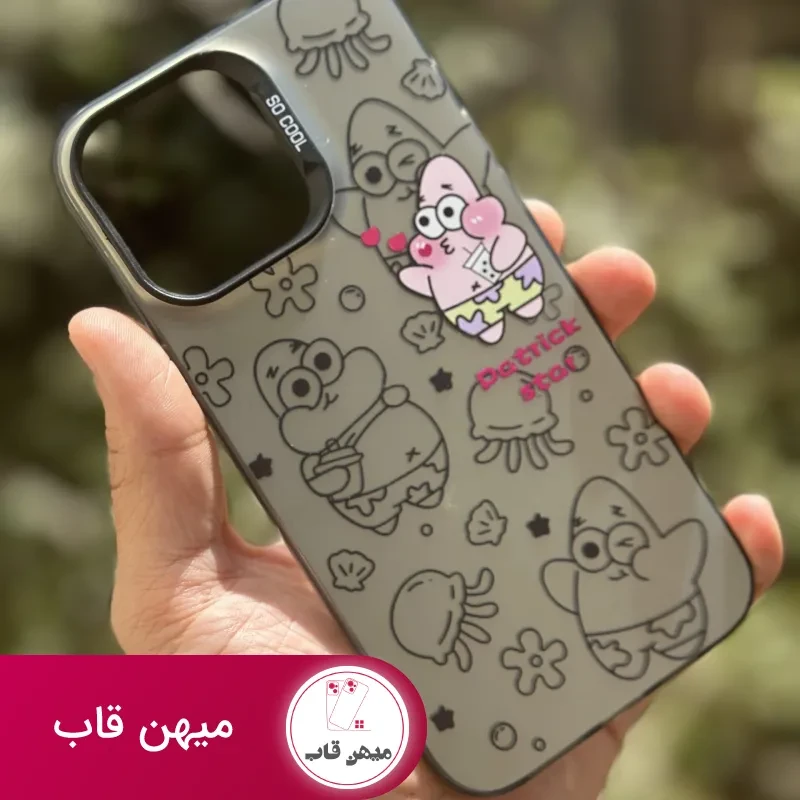 قاب گوشی پاتریک و باب اسفنجی so cool