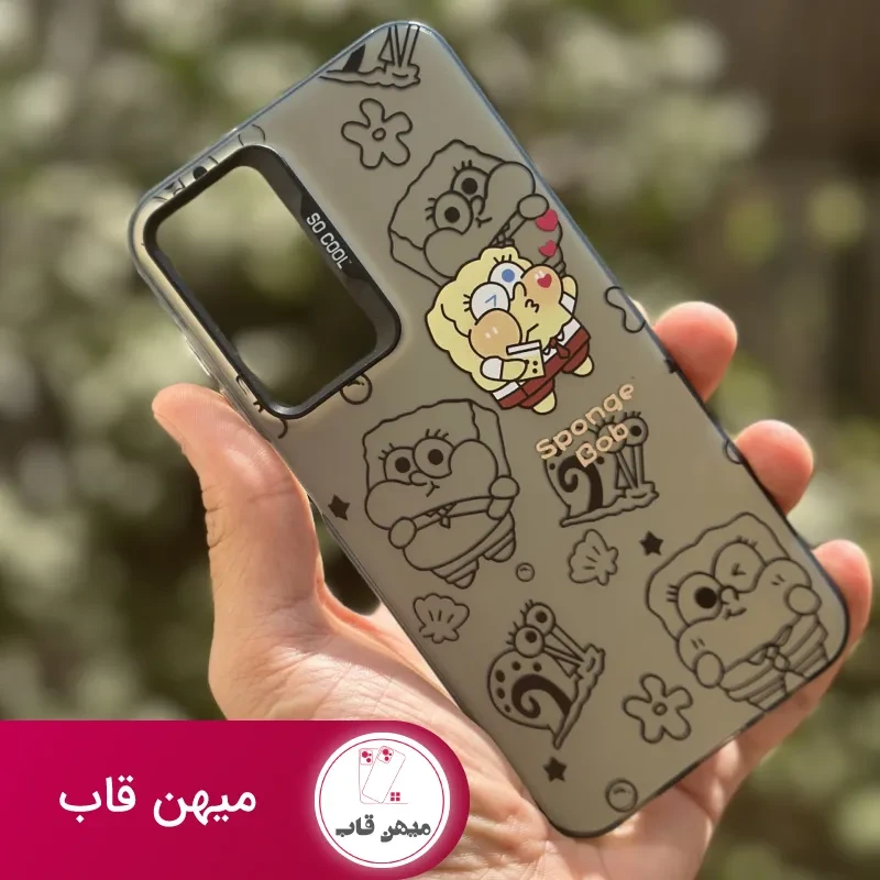 قاب گوشی پاتریک و باب اسفنجی so cool