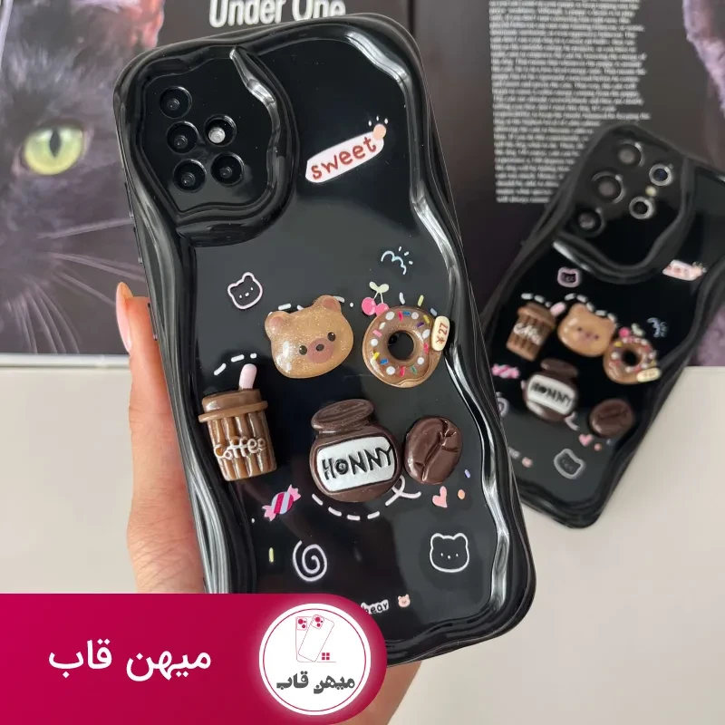 قاب گوشی honey bear عروسکی