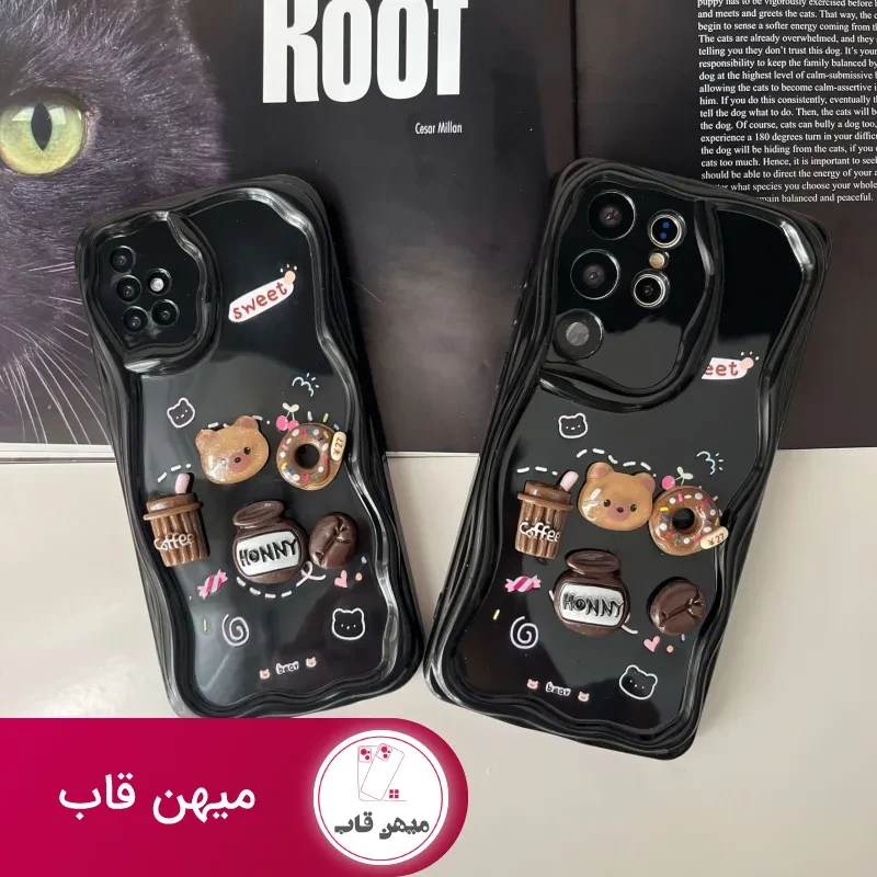 قاب گوشی honey bear عروسکی