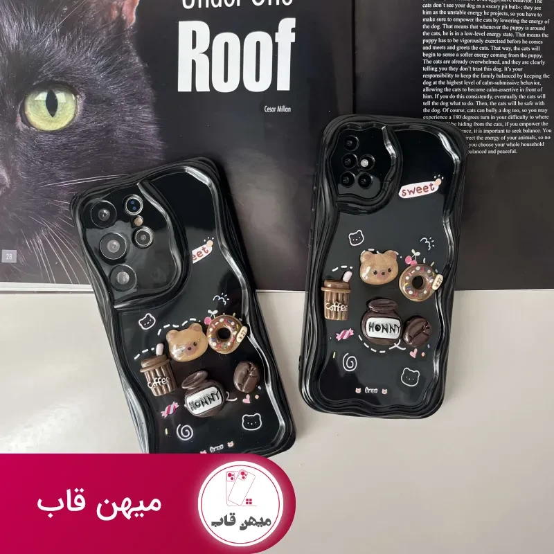 قاب گوشی honey bear عروسکی