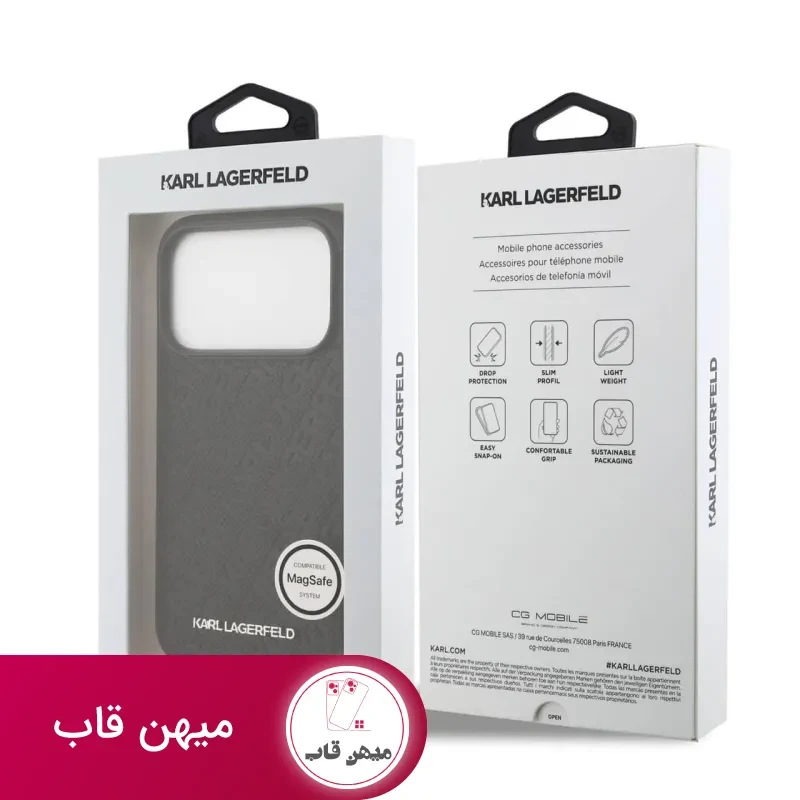 قاب کارل لاگرفلد Karl Lagerfeld with magsafe نوشته پراکنده